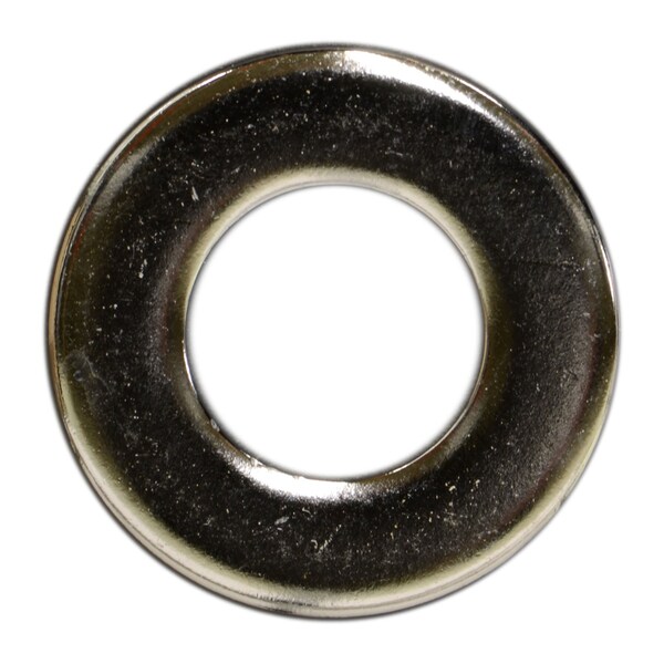 Midwest Fastener Flat Washer, For Screw Size 3/8" , 18-8 Stainless Steel Polished Finish, 8 PK 33453 - main